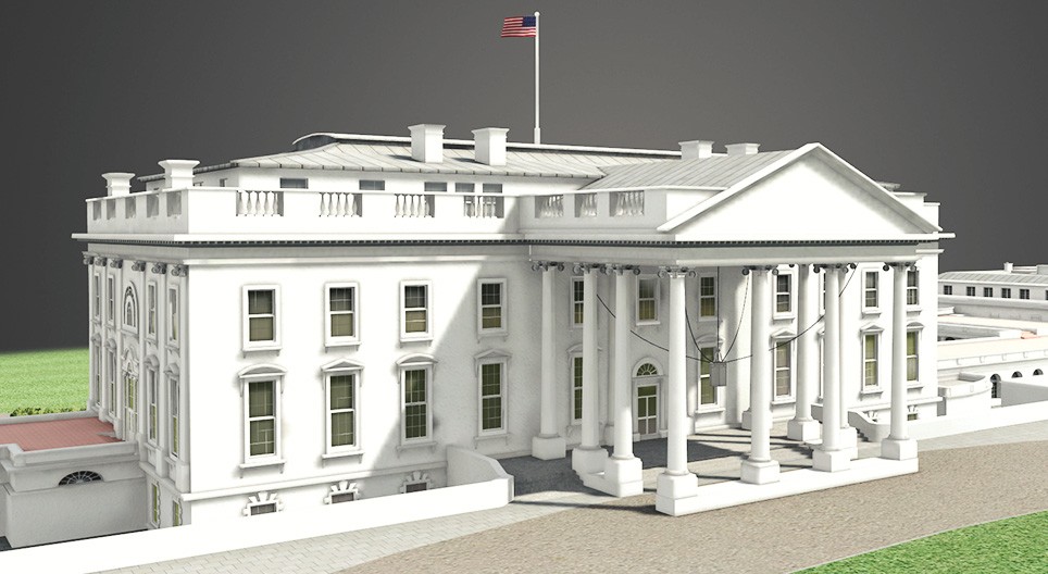 La Maison-Blanche (Washington DC, 1800)