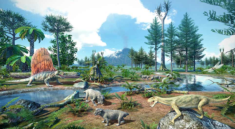 Flora e fauna del Permiano