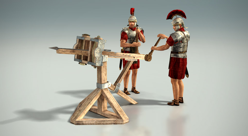 Macchine d'assedio dell'antica Roma