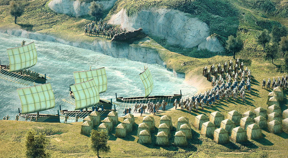 La battaglia delle Termopili (480 a.C.)