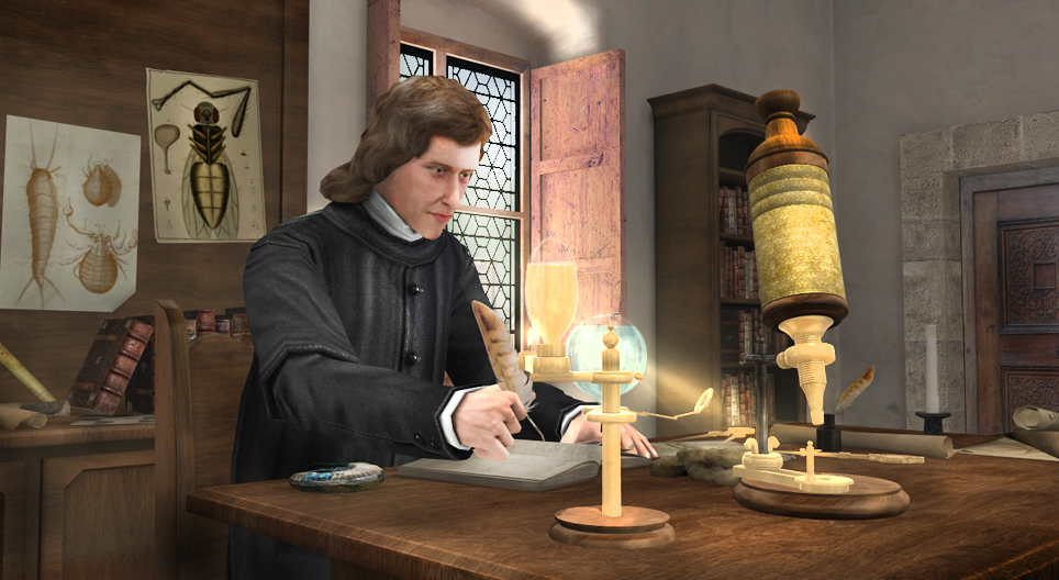 L'invenzione del microscopio: Hooke e Leeuwenhoek