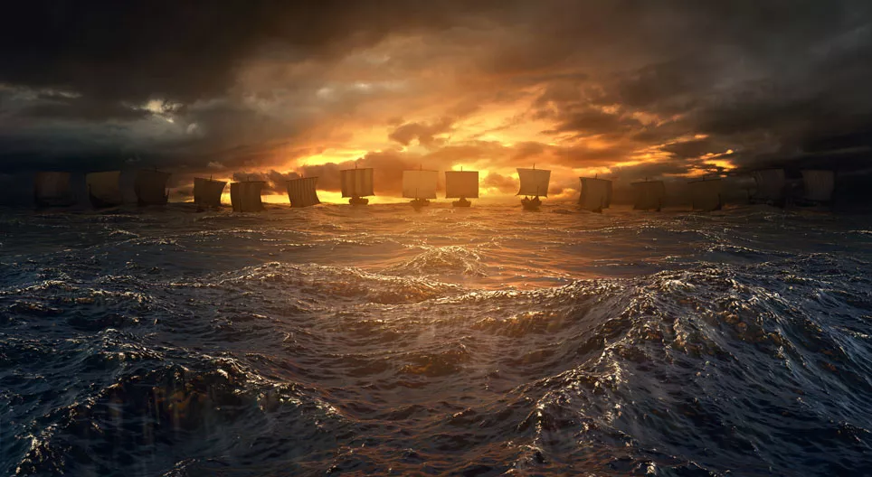 Viking expeditions around the world