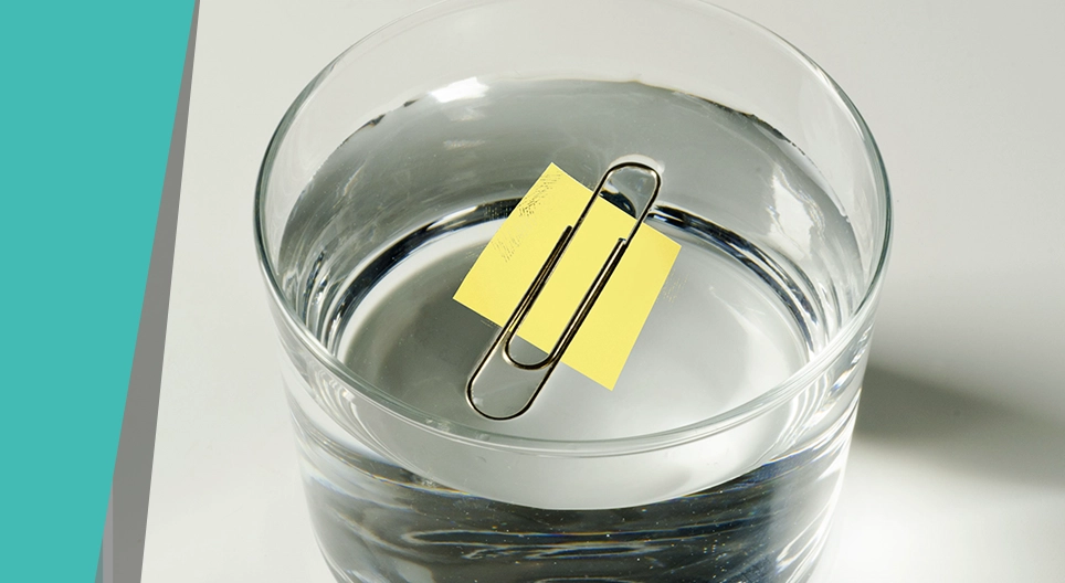 Плавание скрепок