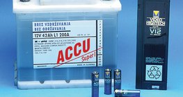 أنواع مختلفة من البطاريات