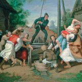 مونكاتشي ميهالي: عيد الفصح (1865)