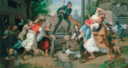 مونكاتشي ميهالي: عيد الفصح (1865)