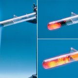 تفاعل مسحوق الحديد مع الكبريت