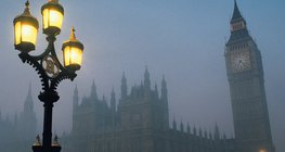 ضباب في لندن