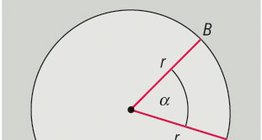 الزاوية المركزية