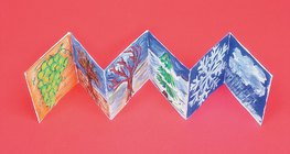 صناعة تقويم قابل للطي - الخطوة 3