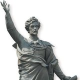 Izsó Miklós – Huszár Adolf: Petőfi Sándor (bronzszobor, Budapest, Petőfi tér) Izsó Miklós – Huszár Adolf: Petőfi Sándor (bronzszobor, Budapest, Petőfi tér)