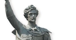Izsó Miklós – Huszár Adolf: Petőfi Sándor (bronzszobor, Budapest, Petőfi tér)