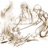 يحترق الخشب بسرعة أثر اشتعاله