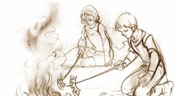 يحترق الخشب بسرعة أثر اشتعاله