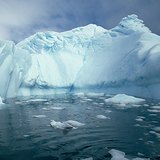 جليد في القطب الجنوبي