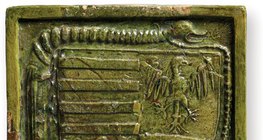 شعار الملك سيغيسموند على البلاط المزجج المعاصر