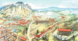 أكروبوليس أثينا مع الأغورا