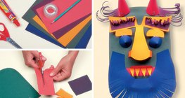 صنع قناع لحفة تنكرية