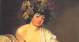 كارافاجيو: باكوس (1595، معرض أوفيزي، فلورنسا)