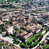 Kőszeg látképe a várral