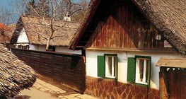 بيت ذو سقف من القش