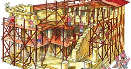 هذا ما كان يبدو عليه على الأرجح مبنى معبد في هلس في القرن الثامن قبل الميلاد