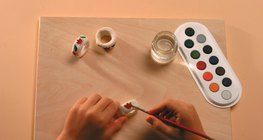 صناعة حلقات للمناديل من عجينة الملح - الخطوة 3