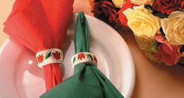 صناعة حلقات للمناديل من عجينة الملح - الخطوة 4