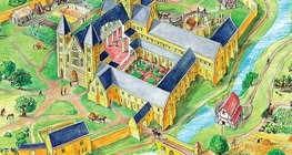 مجمع مباني الدير