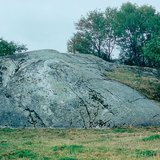 صخور متصدعة في فنلندا