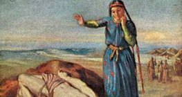 تيودور شاسيريو: امرأة قوزاقية مع جثة مازيبا