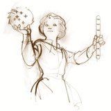 عندما يحتك قضيب البلاستيك مع الفراء فإن كل من الجسمين يشحن الكترونياً بشكل مغاير