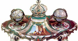 إناء حبر ماري أنطوانيت (القرن الـ 18، الروكوكو)