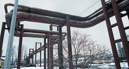 منحنى في الأنبوب يستخدم للتخلص من التمدد الحراري