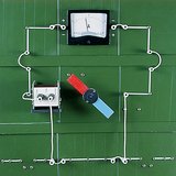 الكهرباء الناتجة عن دوران مغناطيس