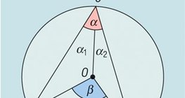زاوية مركزية و محيطية لقوس واحد - 2