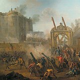حصار سجن الباستيل في 14 يوليو 1789