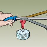 إظهار التوصيل الحراري في النحاس و الألمنيوم و الحديد