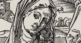 ألبرشت دورر: العائلة المقدسة مع ثلاثة أرانب (1497، عصر النهضة، جزئي)