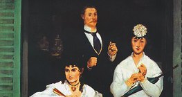 إدوارد مانيه: الشرفة (1868، انطباعية)