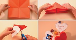 صنع بطاقات المعايدة لعيد الأم