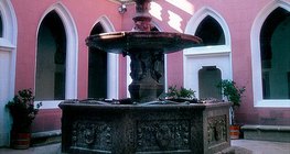 A visegrádi királyi palota részlete (1484, reneszánsz)