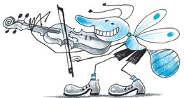 Csodabogár hegedül