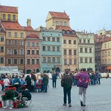 المدينة القديمة في وارسو، بولندا