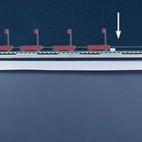 عربة صغيرة تنقل حملاً.