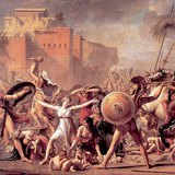 ديفيد: خطف نساء السابينيون (1799، كلاسيكية)