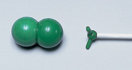 نموذج الكرة و العصا لجزئ الكلور