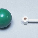 نموذج الكرة و العصا لجزئ كلوريد الهيدروجين