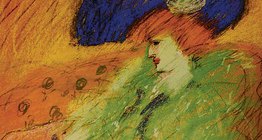 بيكاسو: امرأة في القبعة الزرقاء (1910، انطباعية)