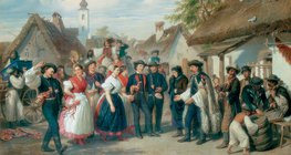 ميكلوش باراباش: وصول العروس (المعرض الوطني المجري)